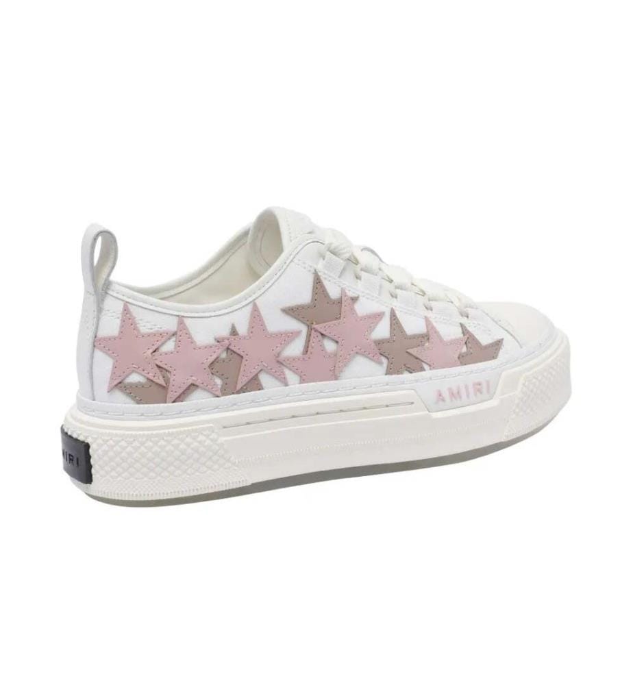 „Amiri Stars Court Low“ Sneaker – Weiss