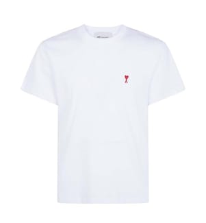 „Quota Ami De Coeur“ T-Shirt in Rot-Weiss