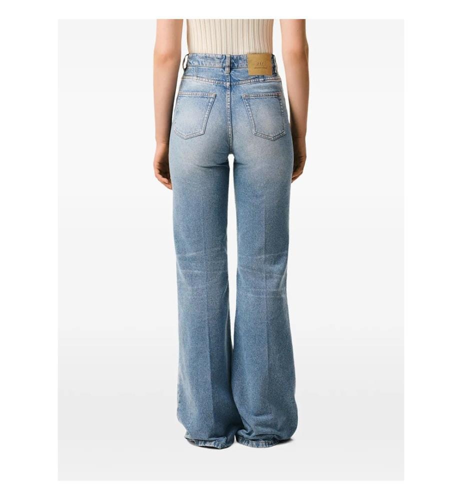 Flared Cut Jeans - Blau