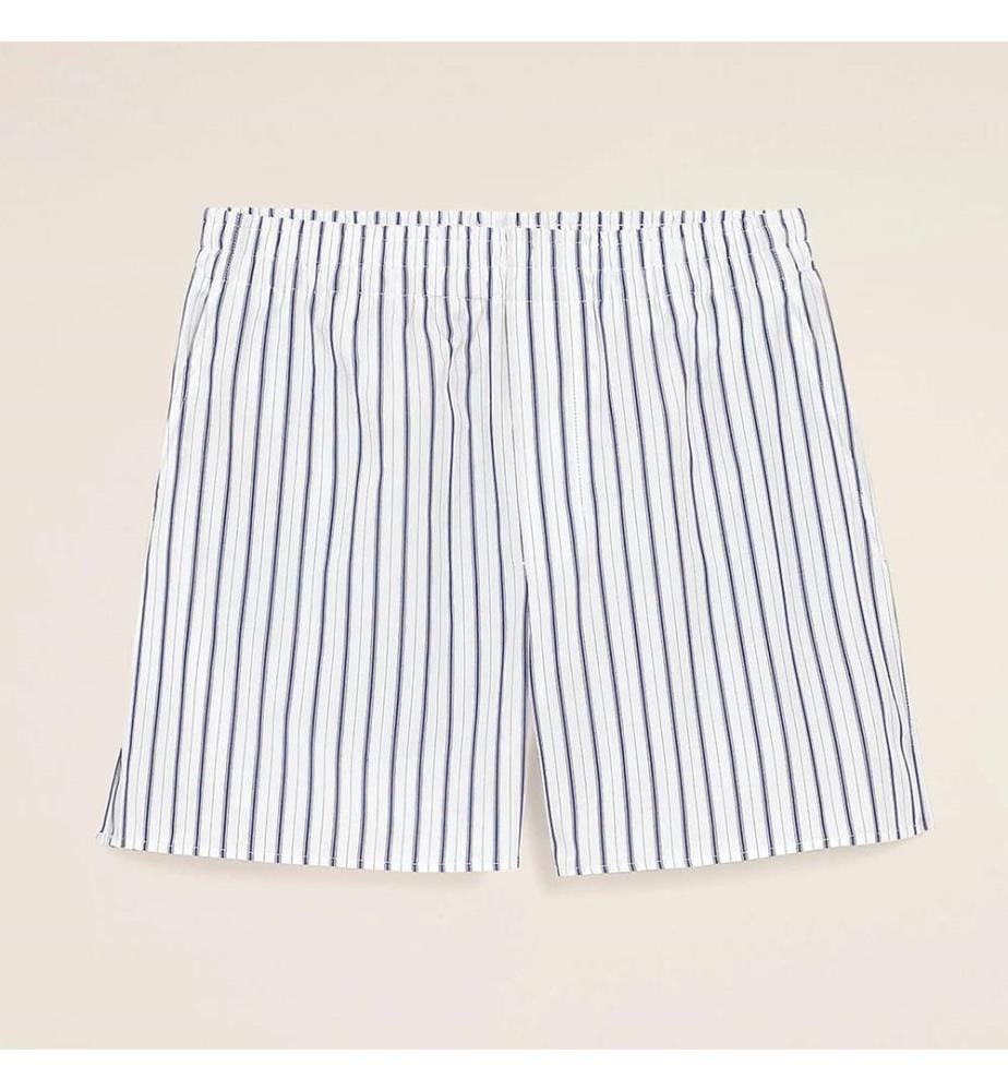 Shorts mit elastischem Bund - Matcha Weiss