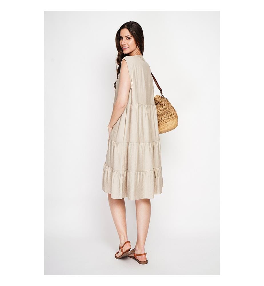 Kleid - Leinen