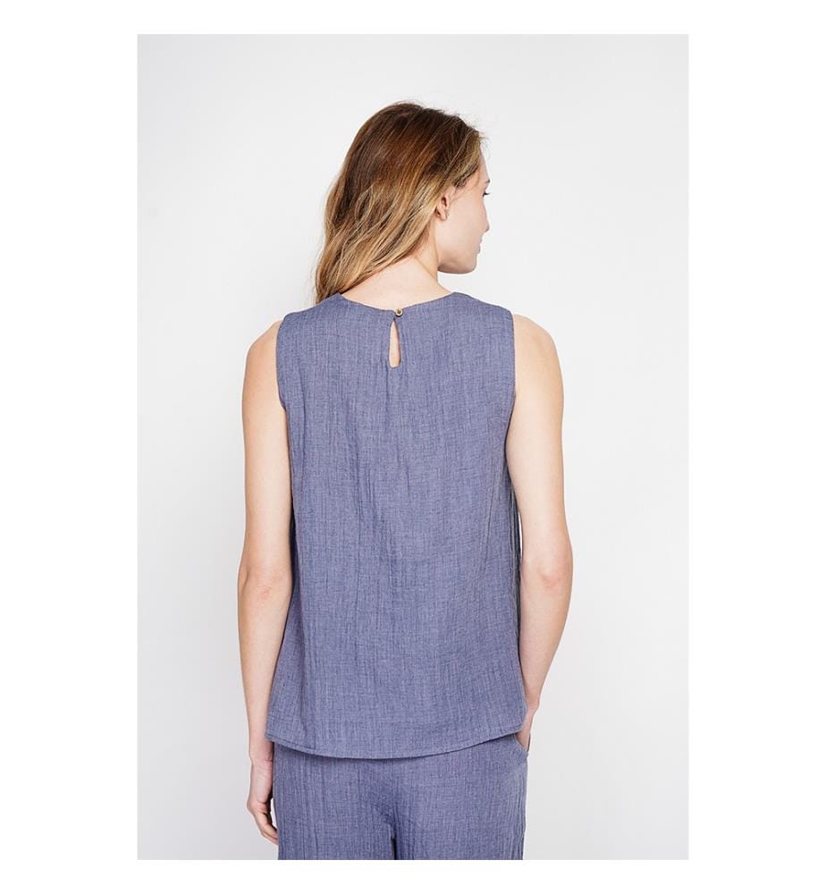 Oberteil - Blaue Jeans
