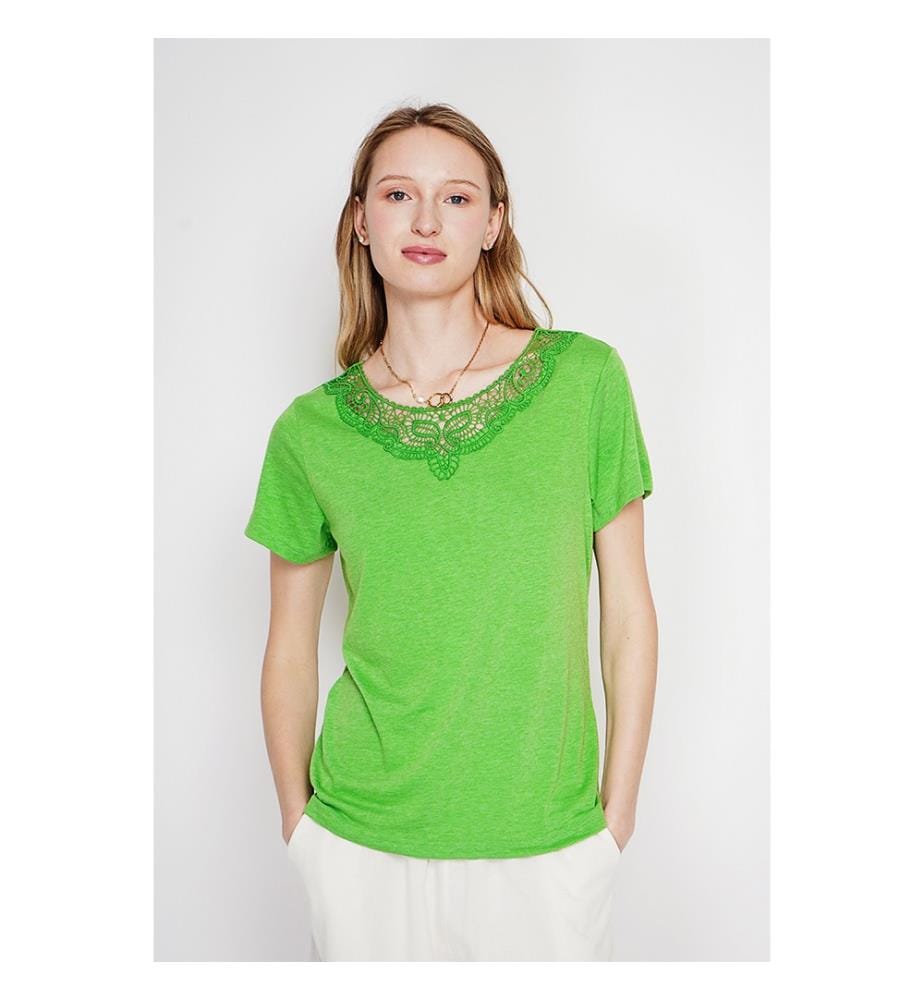 T-shirt - Smaragdgrün