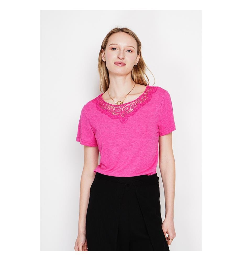 T-shirt - Fushia