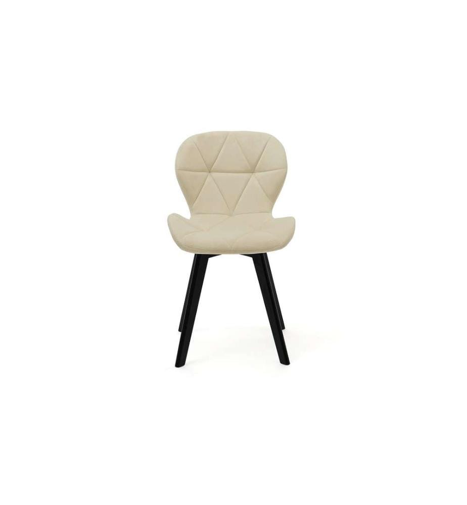 Lot de 2 Chaises Daisy 50 x 48 x 79 cm - Crème