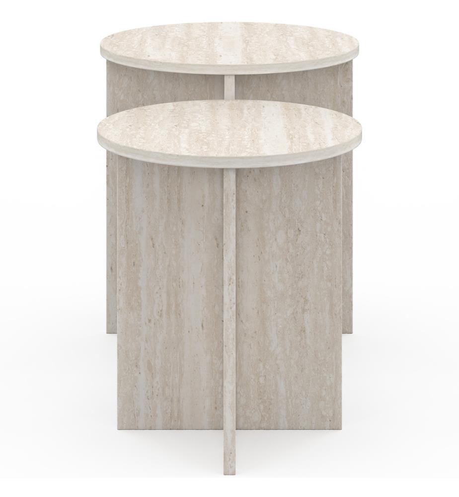 Lot de 2 tables d'appoint - Gabin