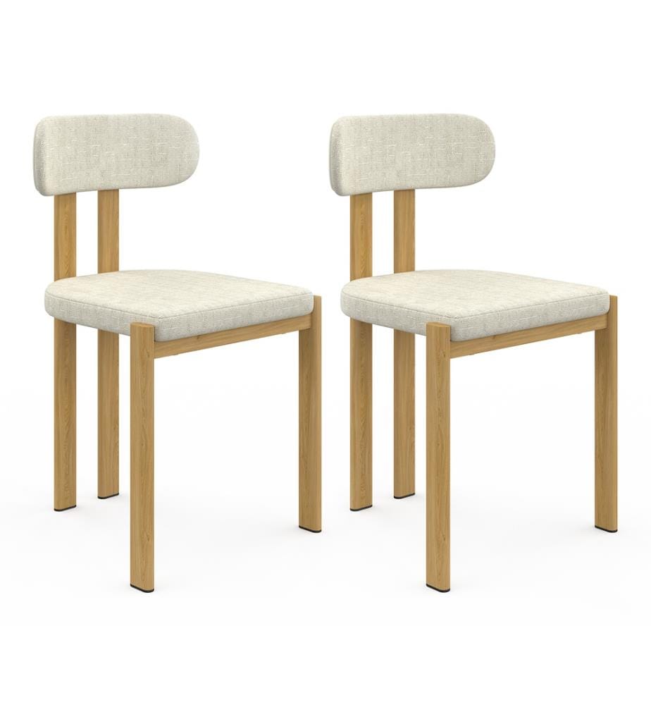 Lot de 2 Chaises Elsa - Beige