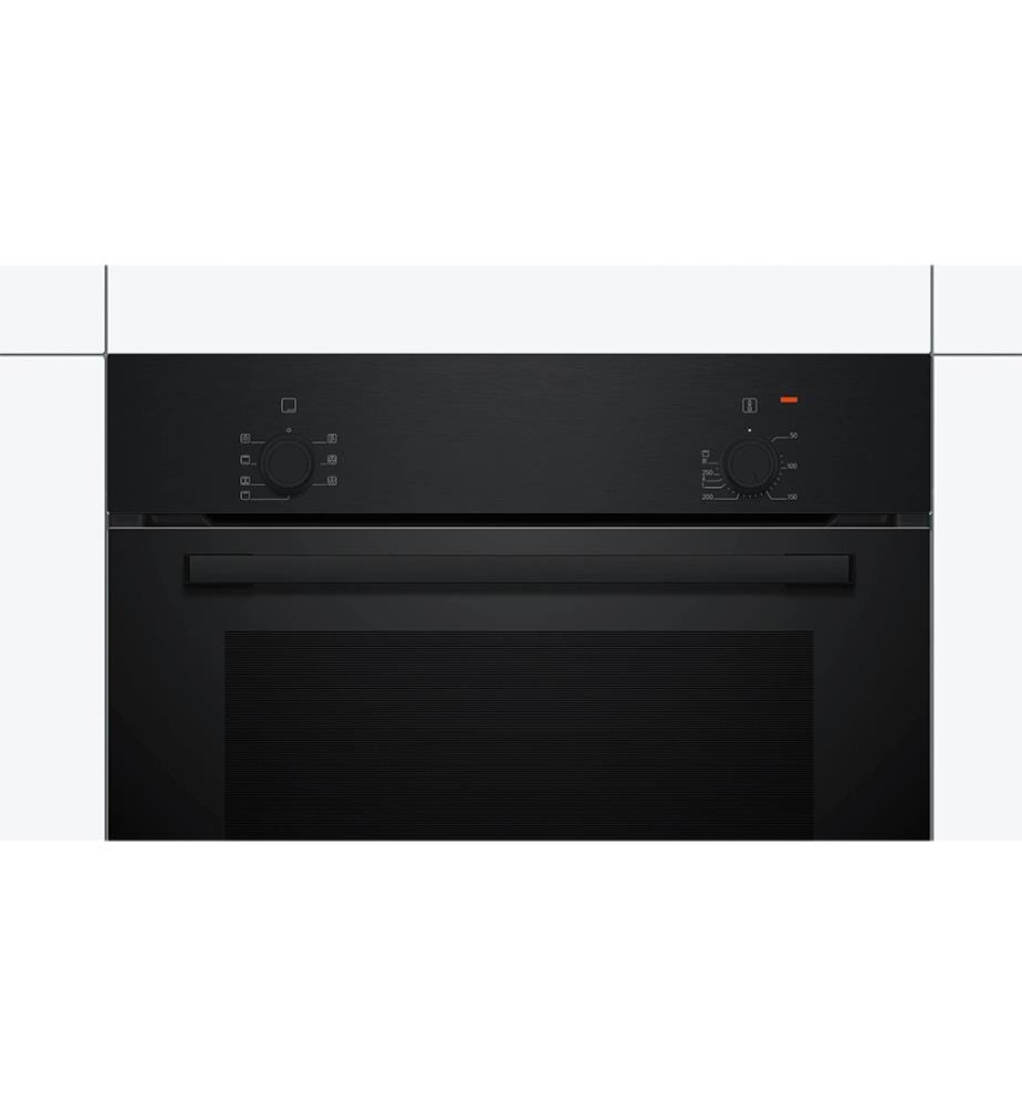 Einbaubackofen Serie 2 60 x 60 cm - Schwarz