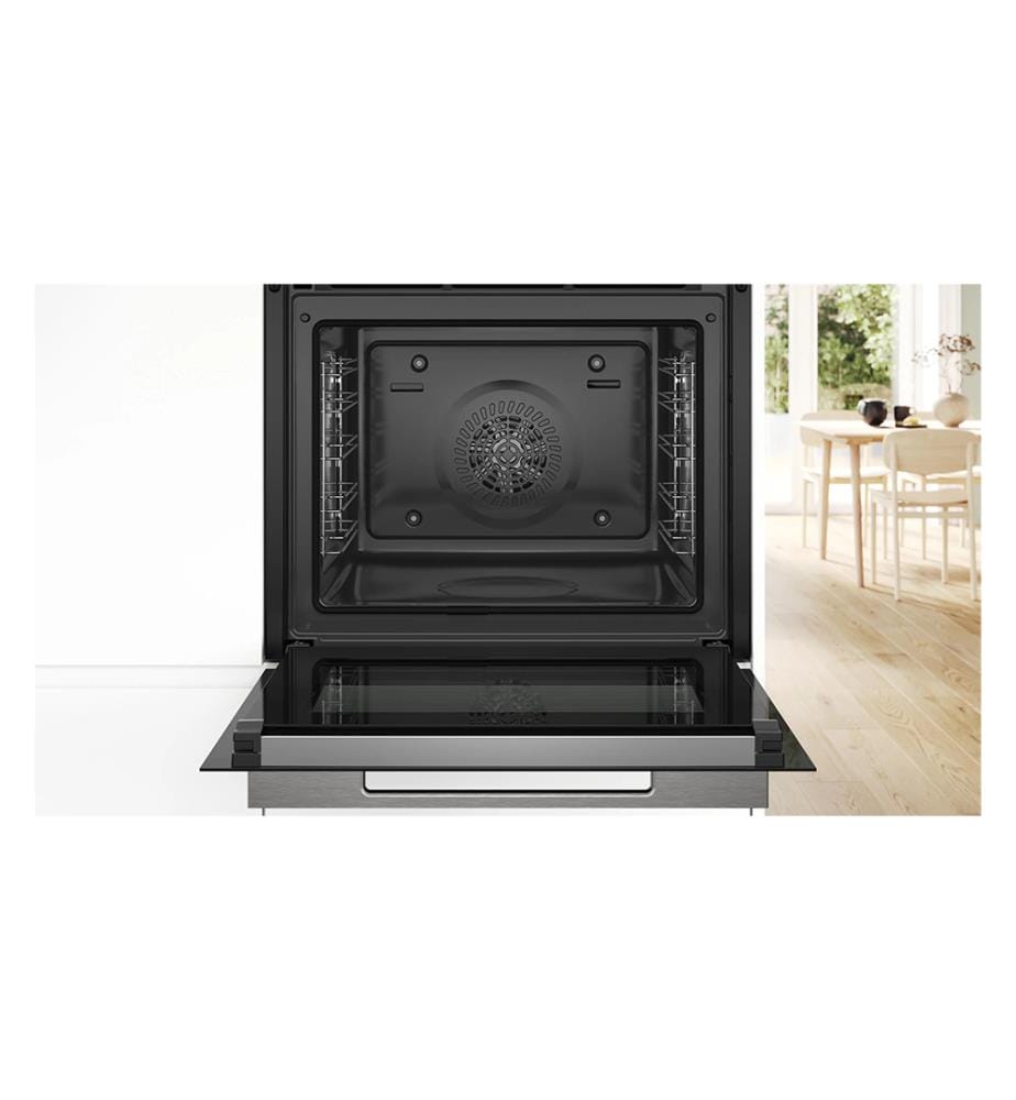 Einbaubackofen Serie 8 60 x 60 cm - Schwarz