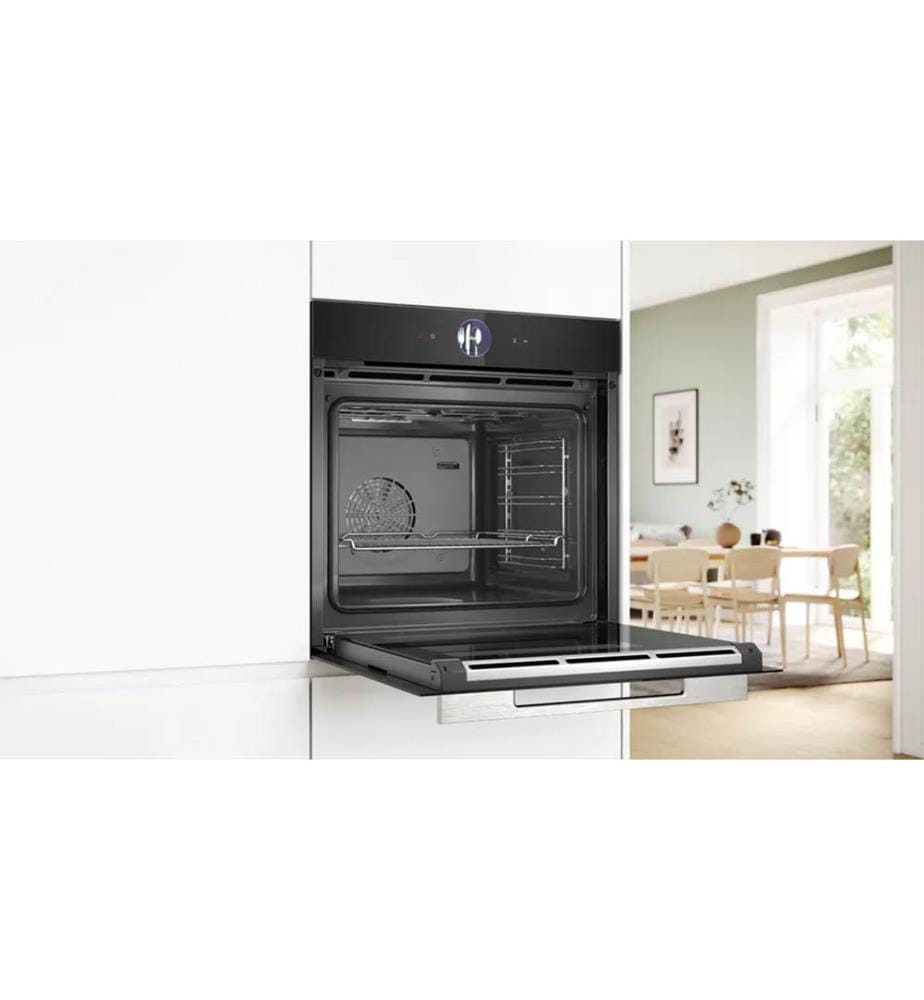 Einbaubackofen Serie 8, 60 x 60 cm - Schwarz