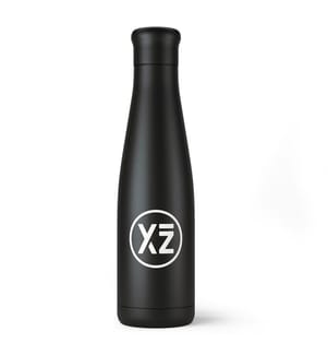 Isolier-Trinkflasche 'Intense' - Schwarz
