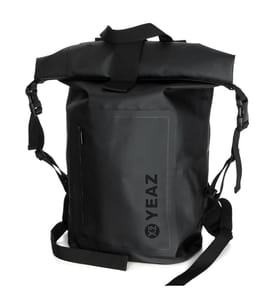 Stockholm Wasserfester Rucksack 17 L Schwarzes Logo - Schwarz