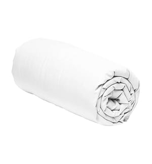 Lenzuolo matrimoniale 140 x 190 cm Plain - Bianco