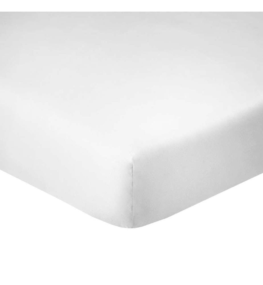 Lenzuolo a pieghe 180 x 200 cm - Bianco