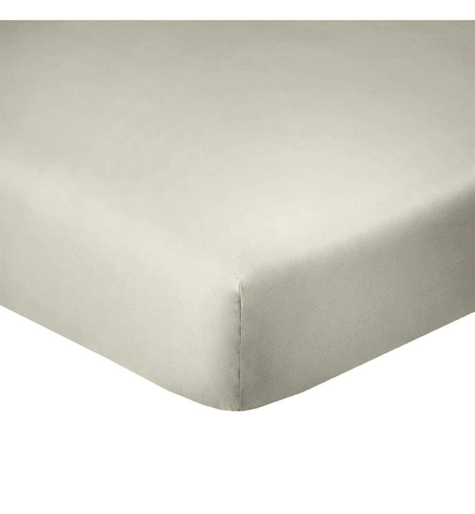 Lenzuolo a pieghe 160 x 200 cm Bonnet 35 cm - Grège