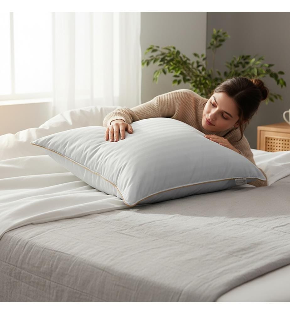 Set di 2 cuscini 60x60 cm - Bianco