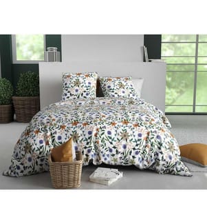 Set copripiumino 3 pezzi 220x240 cm + 2 federe - 100% cotone 57 fili Veitchs