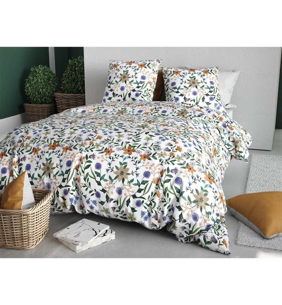 Set copripiumino 3 pezzi 220x240 cm + 2 federe - 100% cotone 57 fili Veitchs