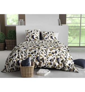 Set copripiumino 3 pezzi 240x260 cm + 2 federe - 100% cotone 57 fili Klee