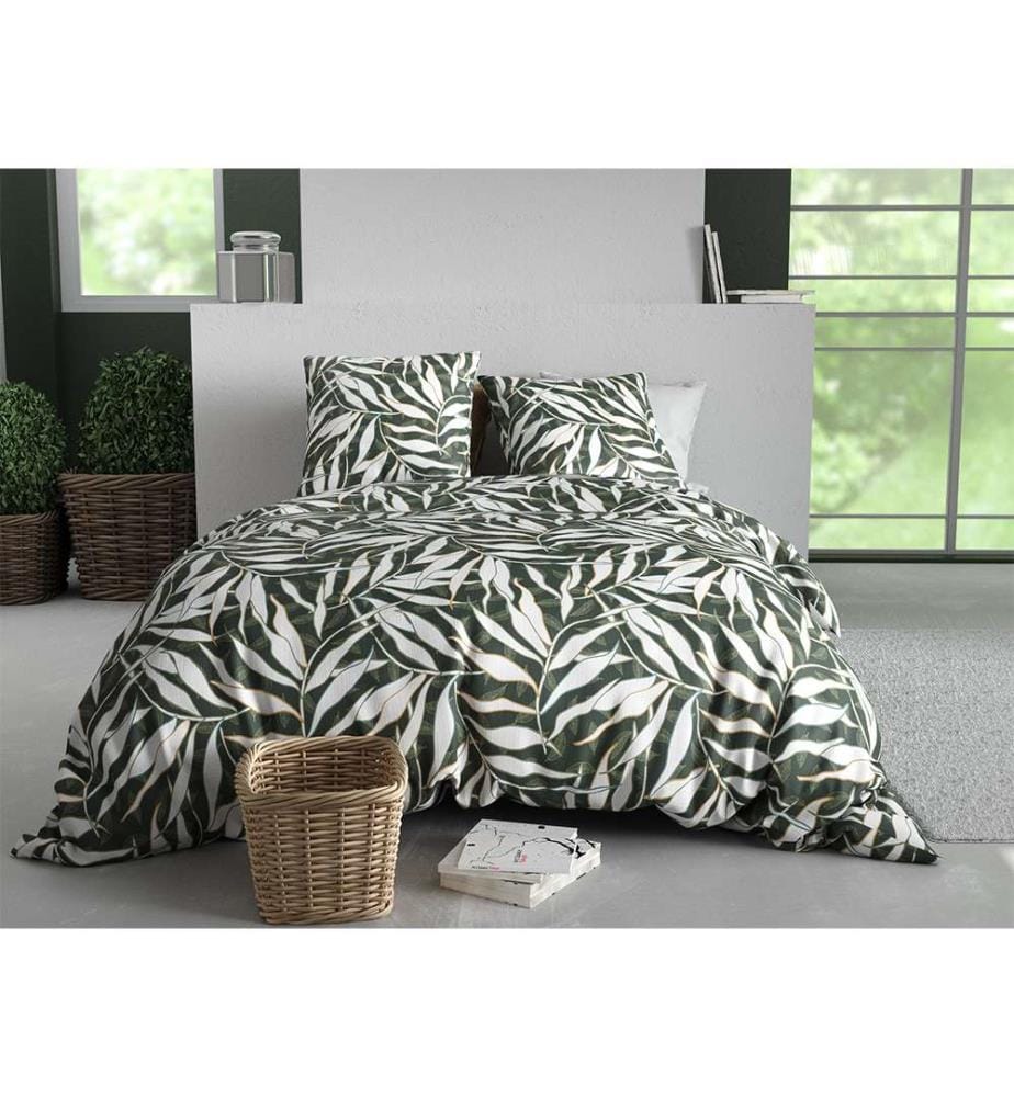 Set copripiumino 3 pezzi 240x260 cm + 2 federe - 100% cotone 57 fili Filverde