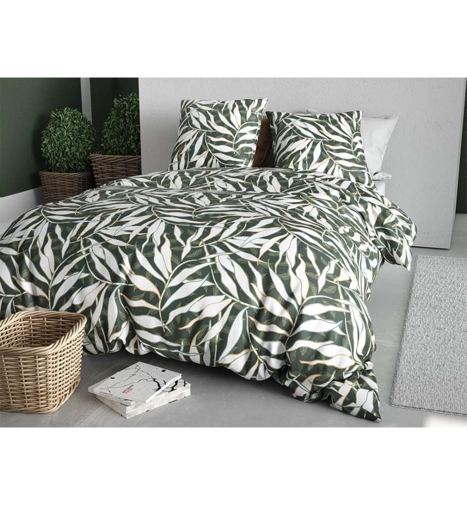 Set copripiumino 3 pezzi 240x260 cm + 2 federe - 100% cotone 57 fili Filverde