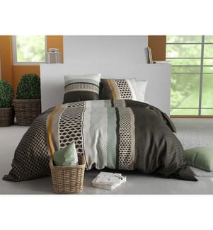 Set copripiumino 3 pezzi 220x240 cm + 2 federe - 100% cotone 57 fili Urbanik