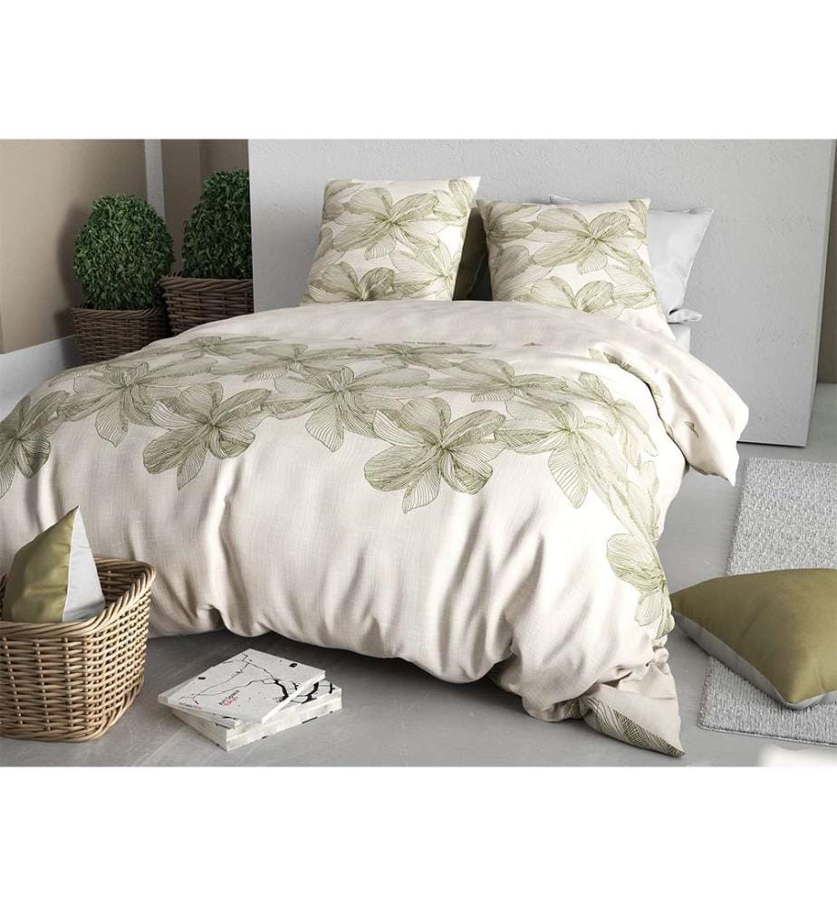 Set copripiumino 3 pezzi 220x240 cm + 2 federe - 100% cotone 57 fili Mila