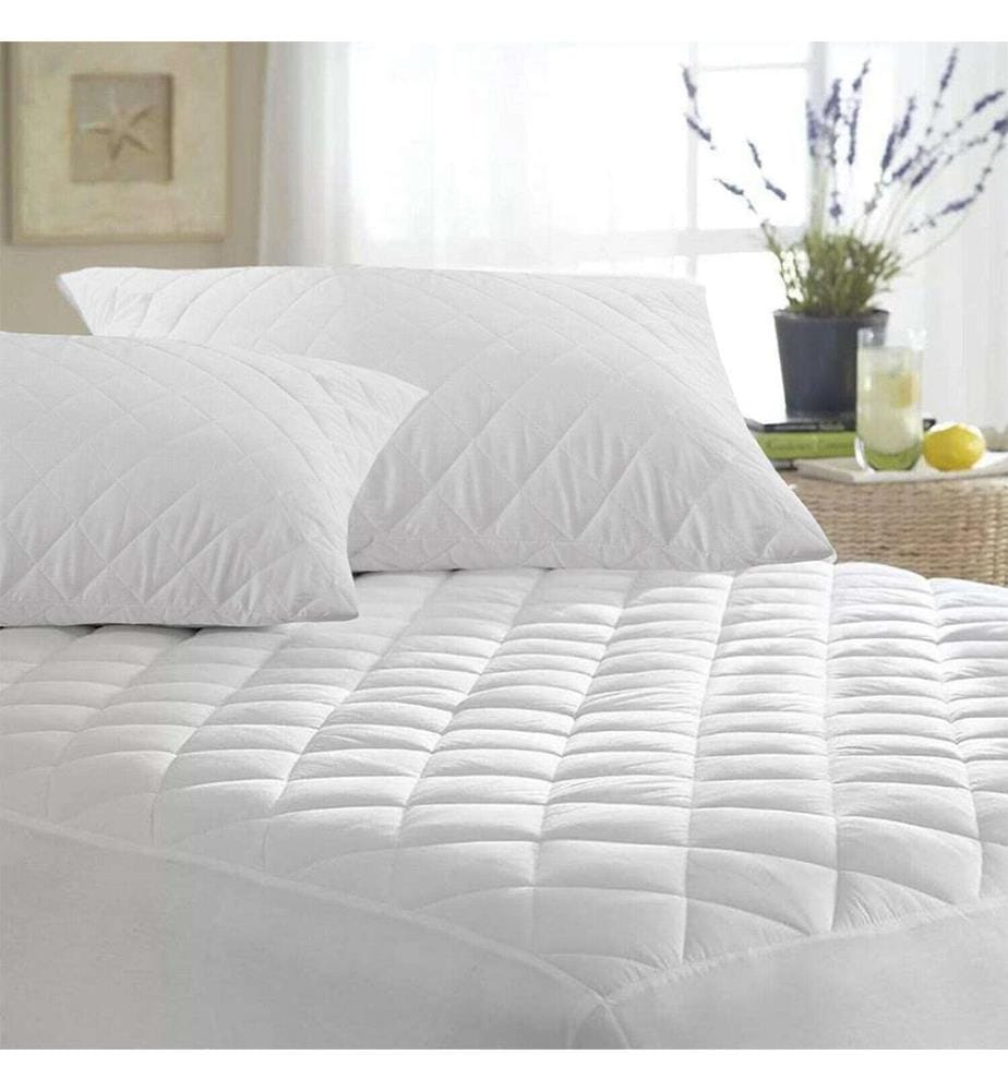 Protezione per materasso 180 x 200 cm - Bianco
