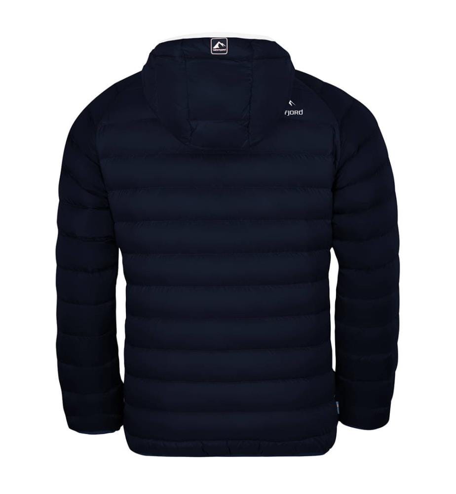 Steppjacke Snaefell - Marinblau Und Weiss