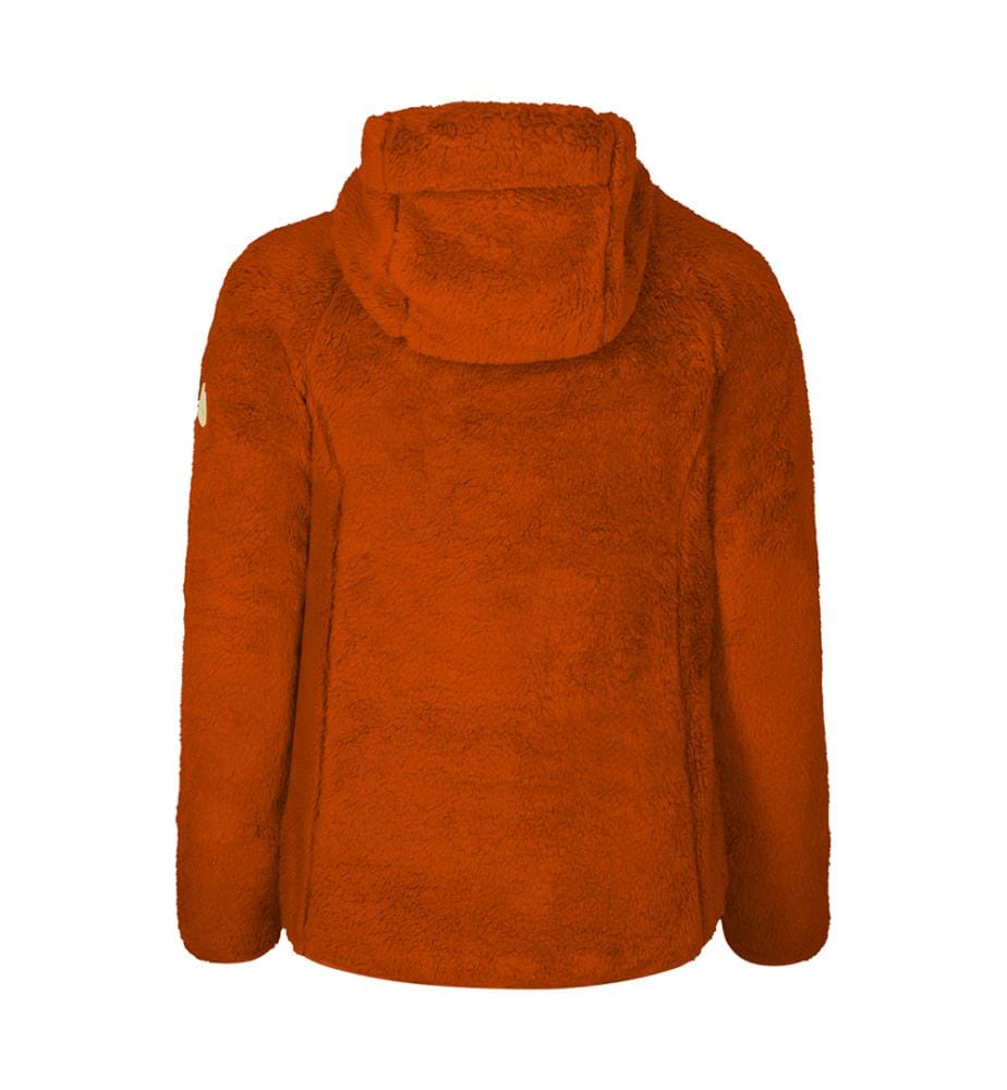 Fleece-Jacke 'Glymur' - Rust And Light Beige
