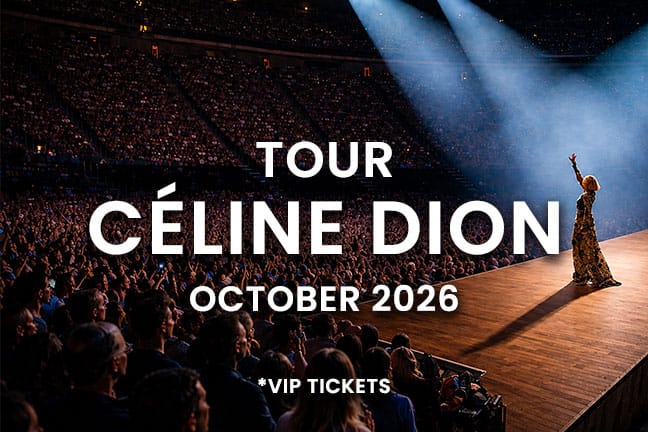 Céline Dion live in Paris im Oktober 2026