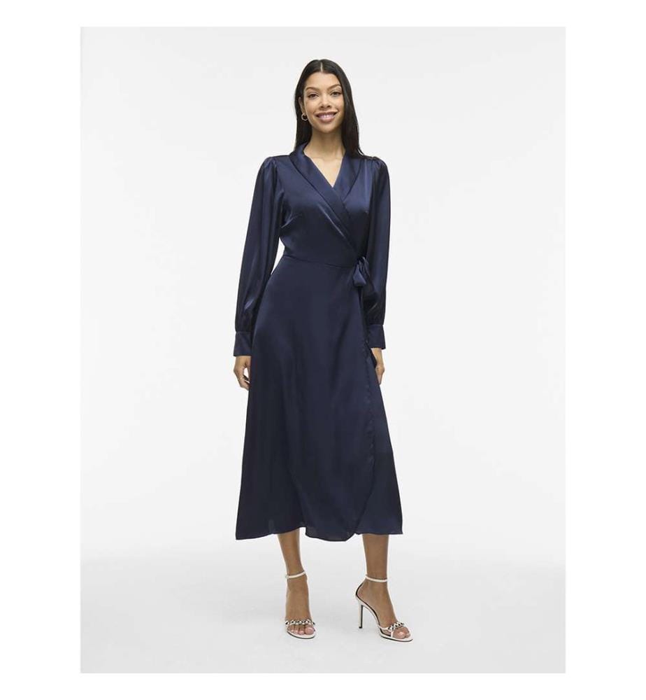 Robe longue - Blazer bleu marine