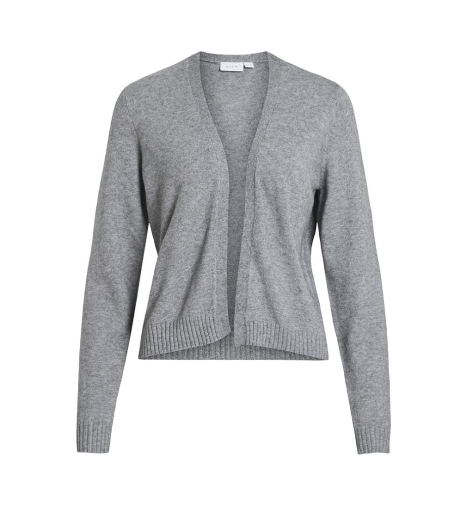 Cardigan - Medium Grey Melange