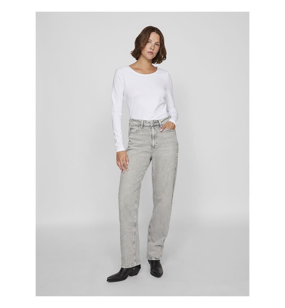 Jean - Light Grey Denim Wash