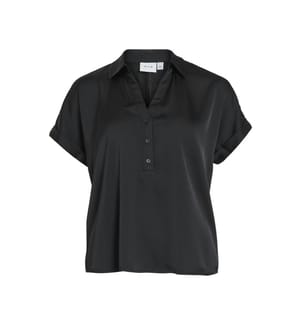 Vienna Ravenna S/S Top - Noir-Beauté