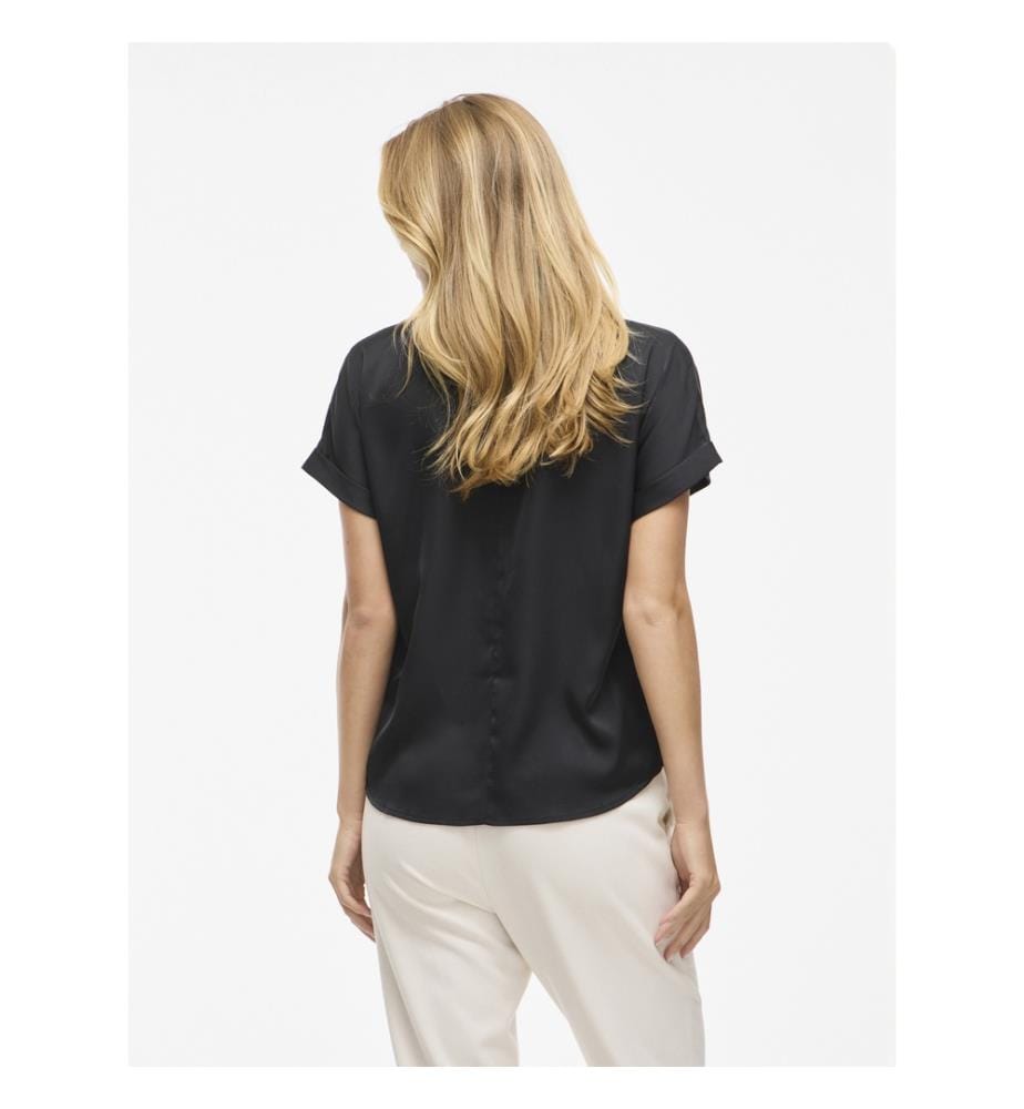 Vienna Ravenna S/S Top - Noir-Beauté