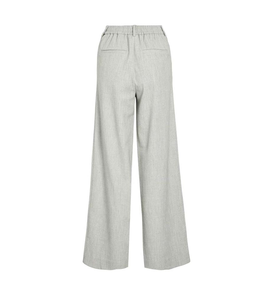 Pantalon Wide Leg Fit - Light Grey