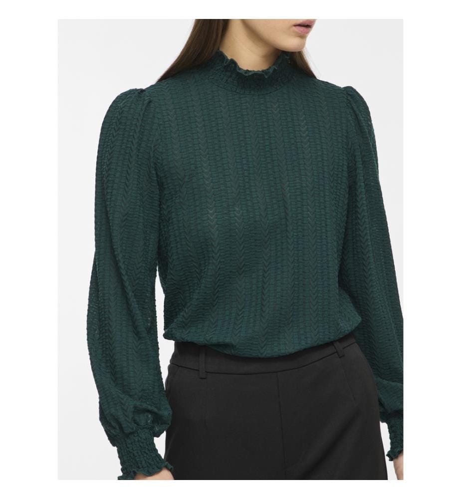 Top Regular Fit Lyri - Vert, Bleu