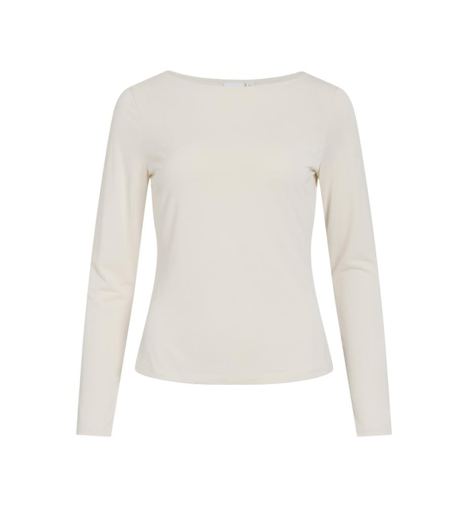 T-shirt manches longues Regular Fit Modala - Gris