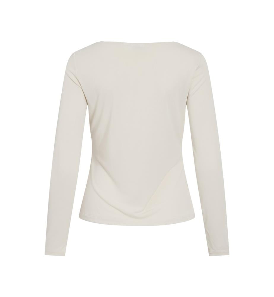 T-shirt manches longues Regular Fit Modala - Gris