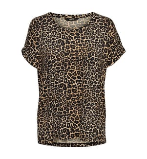 T-Shirt Moster - Beige et Brun Clair