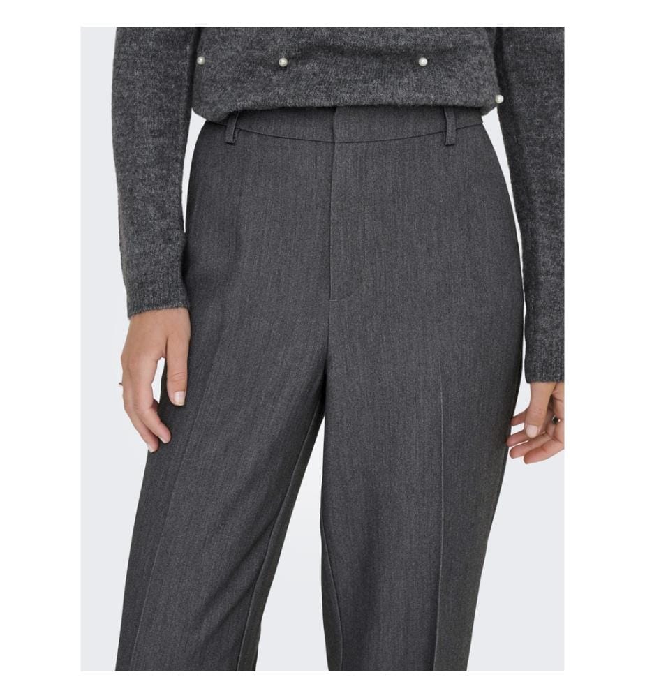 Pantaloni Hattie-Lana - Grigio scuro melange
