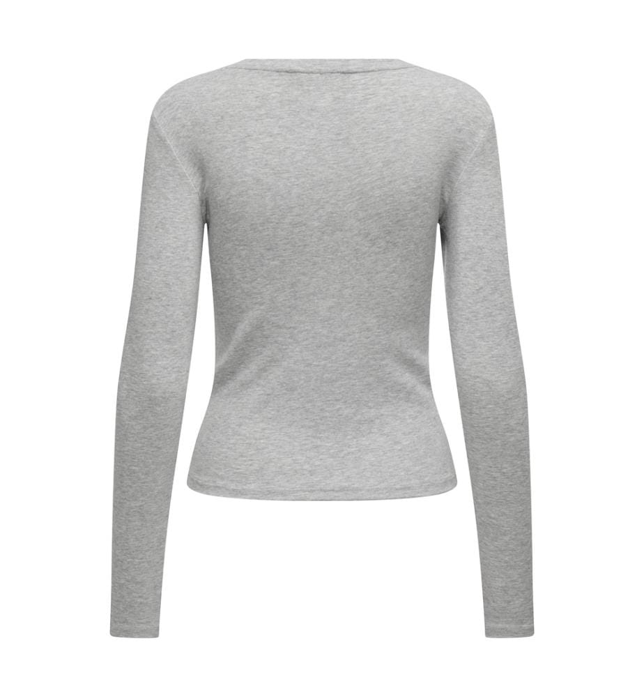 T-shirt - Gris clair chiné
