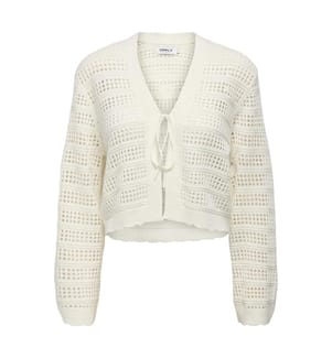 Cardigan en maille - Guimauve