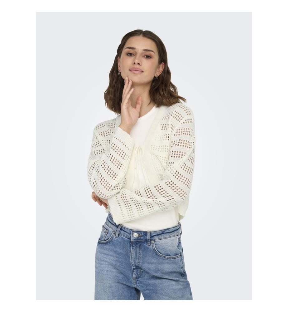 Cardigan en maille - Guimauve