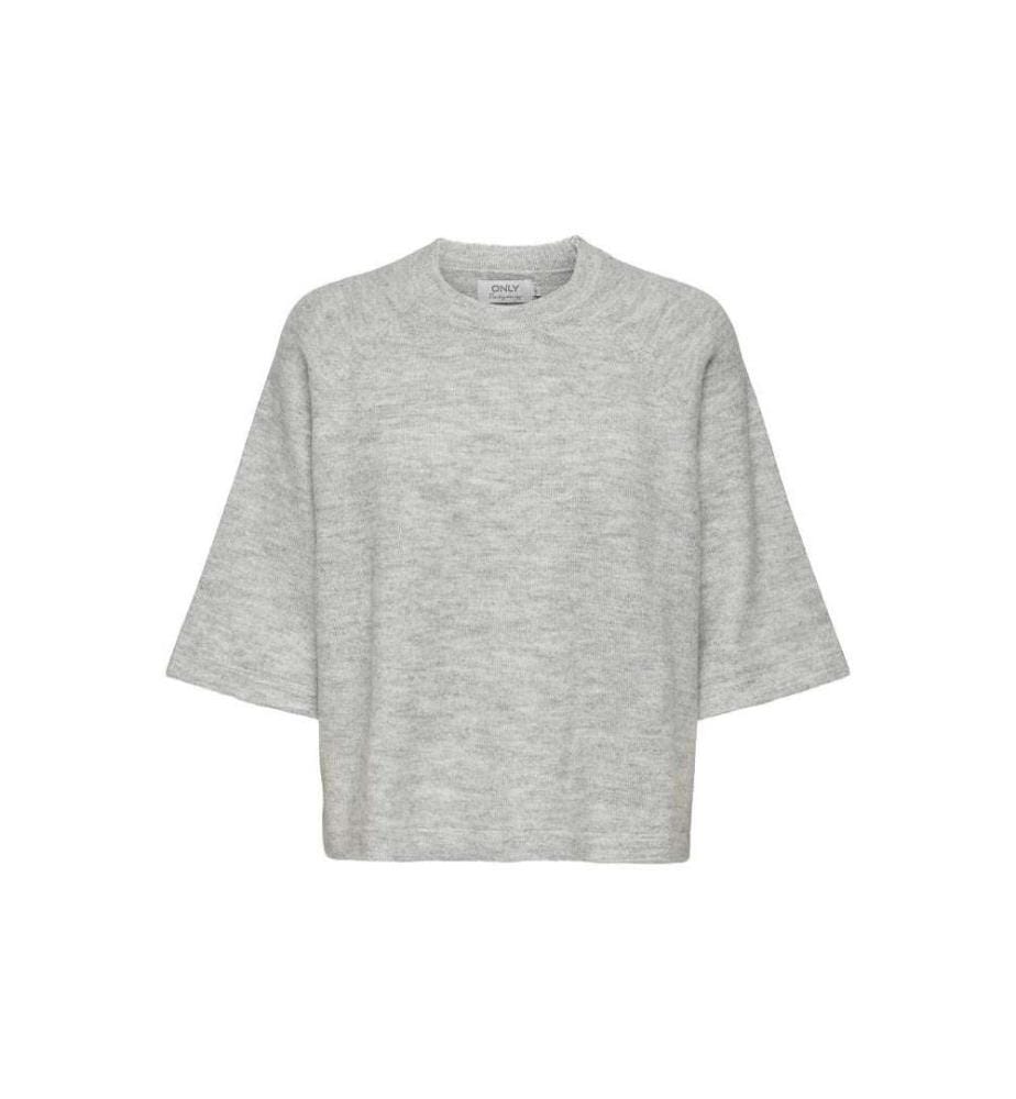 Pull-over - Light & Gris & Melange
