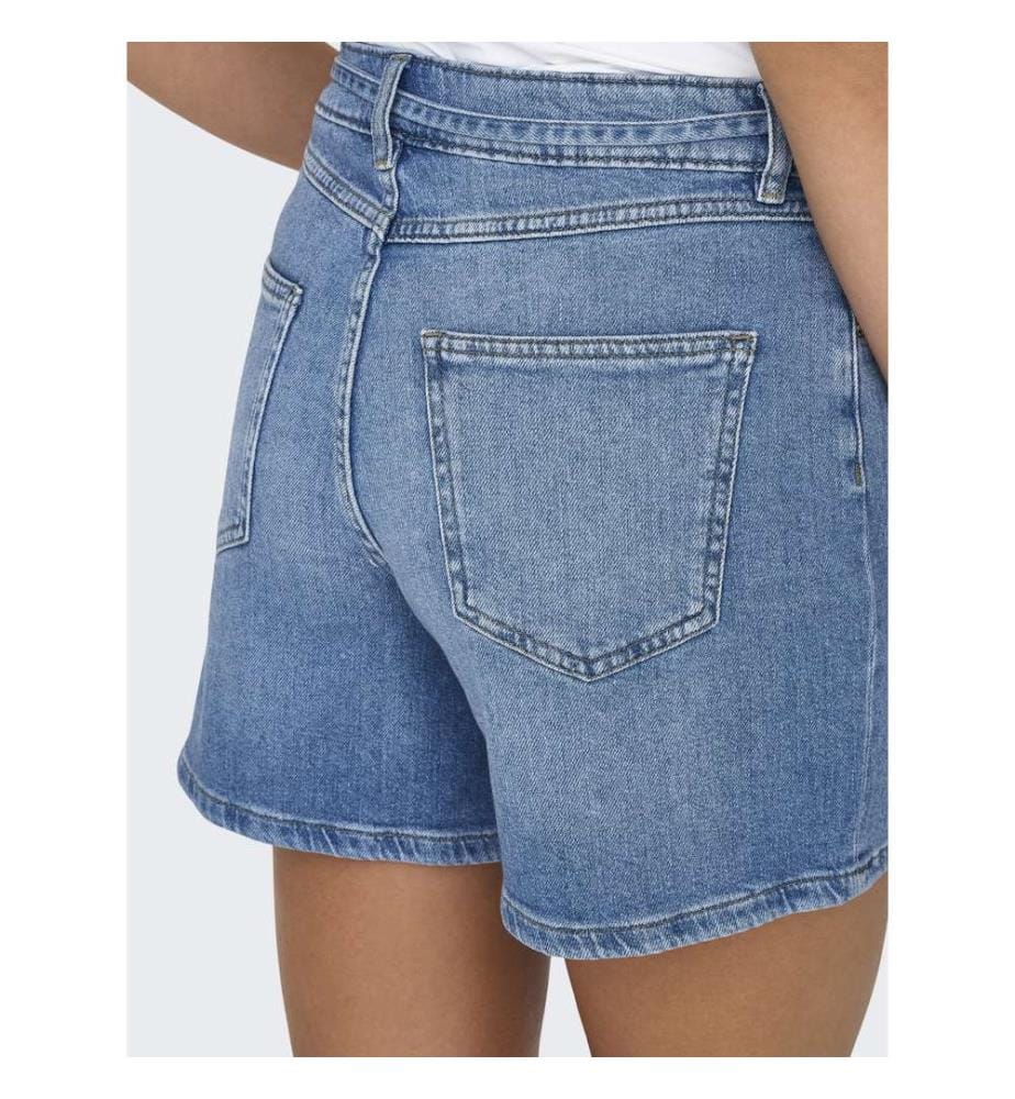 Short - Medium Blue Denim