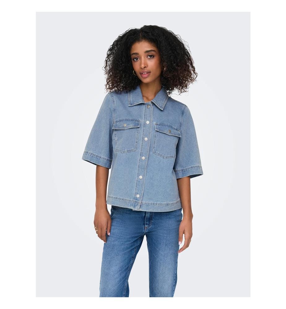 Camicia Regular Fit - Blu Chiaro