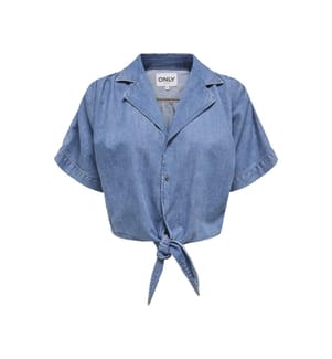 Chemise en denim - Denim bleu moyen