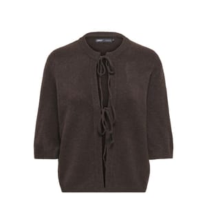 Cardigan tricoté - Coffee Bean